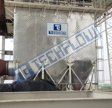 Bag filter for ball mill