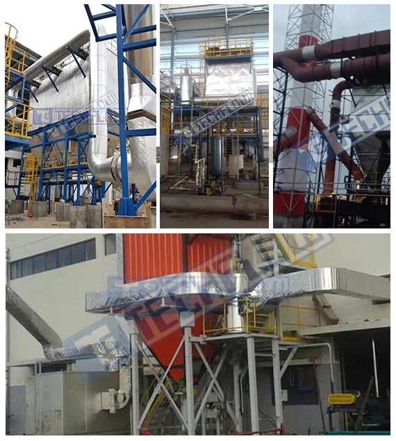 Bag filter for ball mill